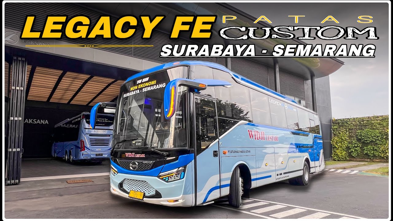 Pertama di Pantura! Widji Lestari Legacy FE Custom Hino AK 240 Euro 4! 