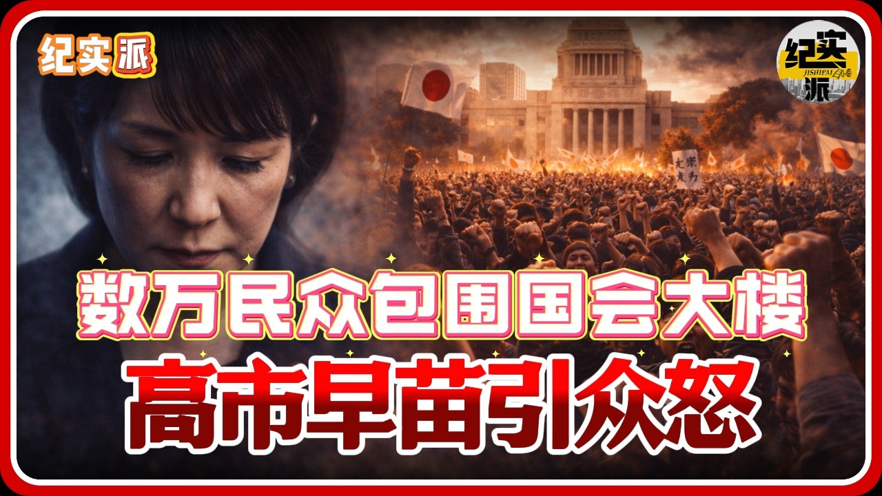 高市早苗引爆政治地雷！日本全国怒潮汹涌，数万民众包围国会彻底失控！#推薦 #熱門 #經濟 #纪实 #时间 #历史 #文化 #聊天 #新闻