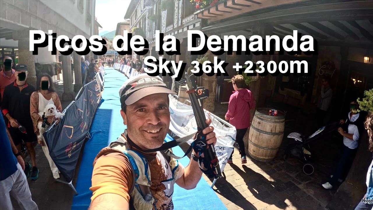 Picos de la Demanda Ezcaray.  Sky 36k +2300m