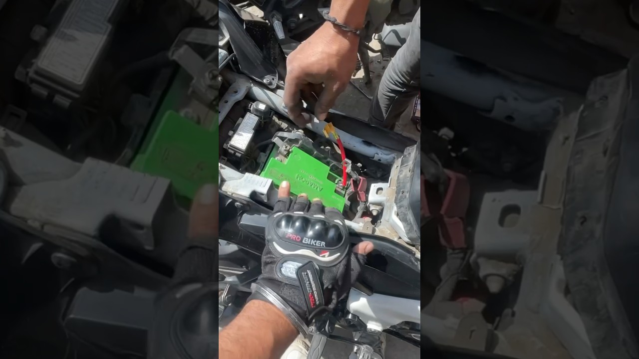 Pulsar rs200 battery problem 😤| Indore rider