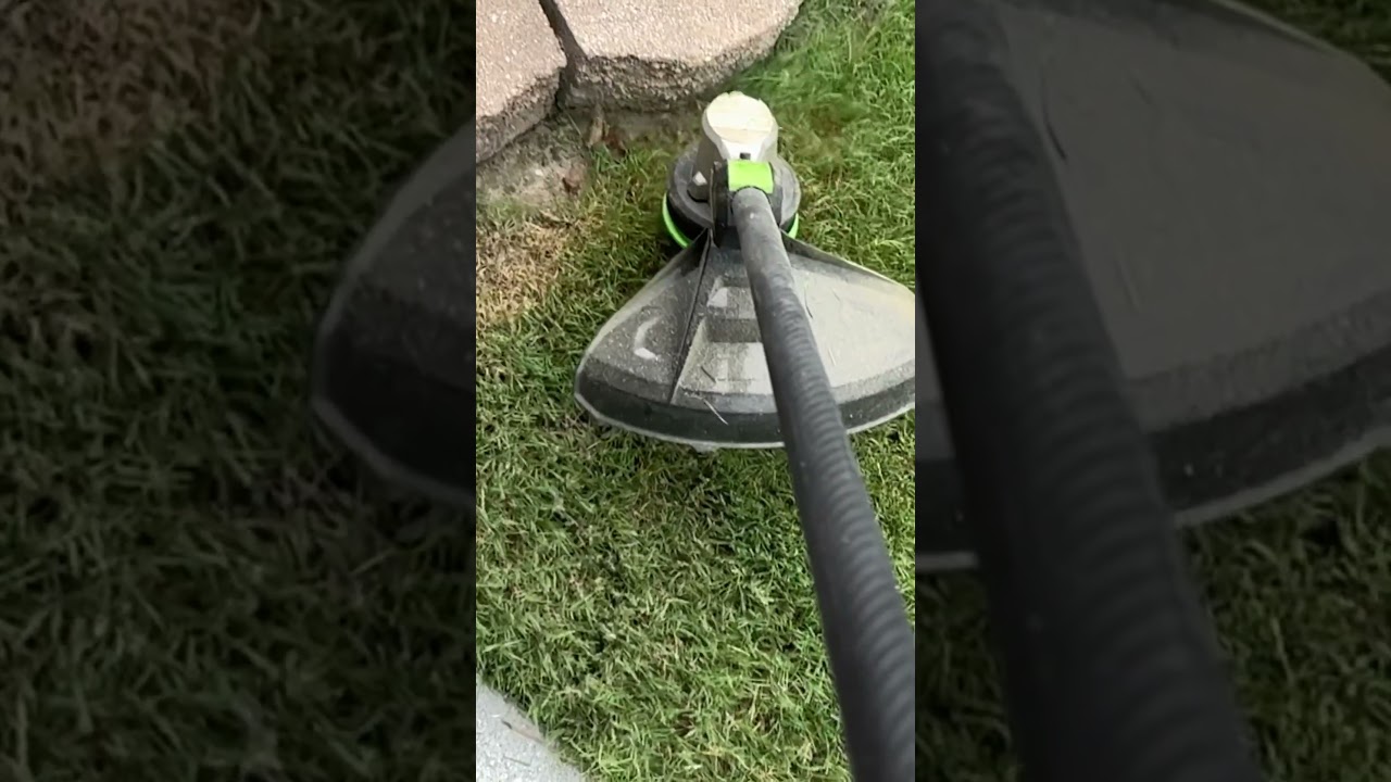 Ego Power+ 56V Battery Trimmer #youcandoit #diy #egopowerplus #lowes #curbappeal