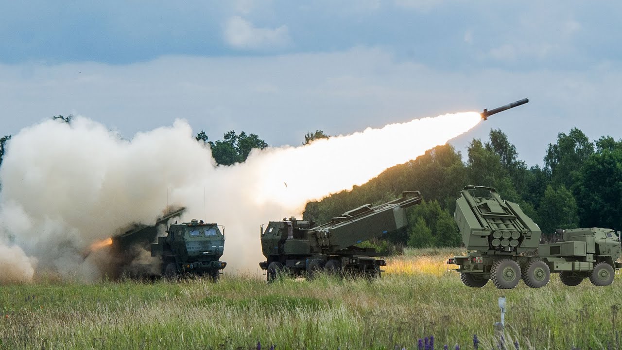 M142 HIMARS in Exercise live fire