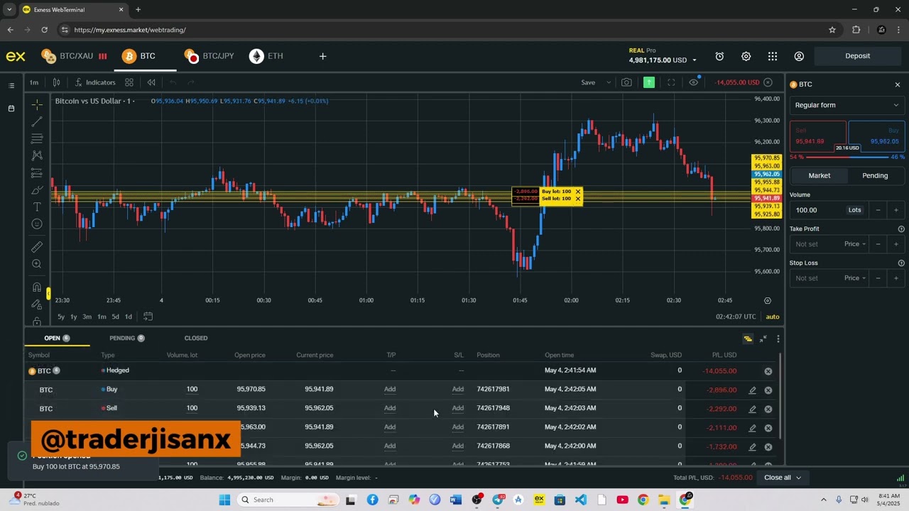 Exness Demo To Live Code By Trader JIsan X