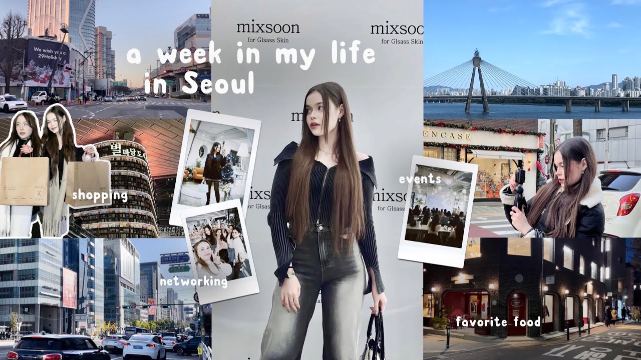 📓🇰🇷 неделя из жизни в Сеуле: ивенты и шоппинг, еда, нетворкинг, сотрудничество с брендами
