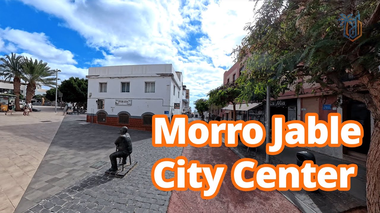 WalkingTour: Morro Jable City Center / Fuerteventura / Canary Island / Spain