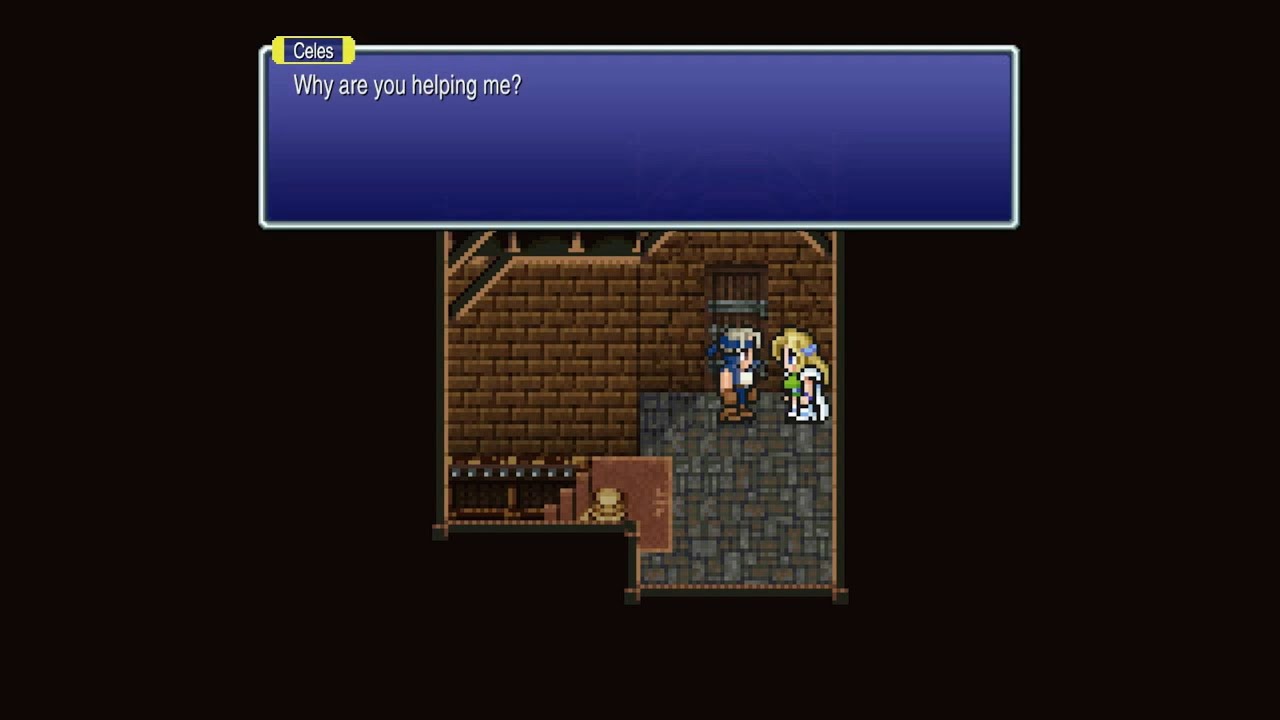 Final Fantasy VI Pixel Remaster (Part 4) -- Locke's Scenario:  Escape From South Figaro [HD]
