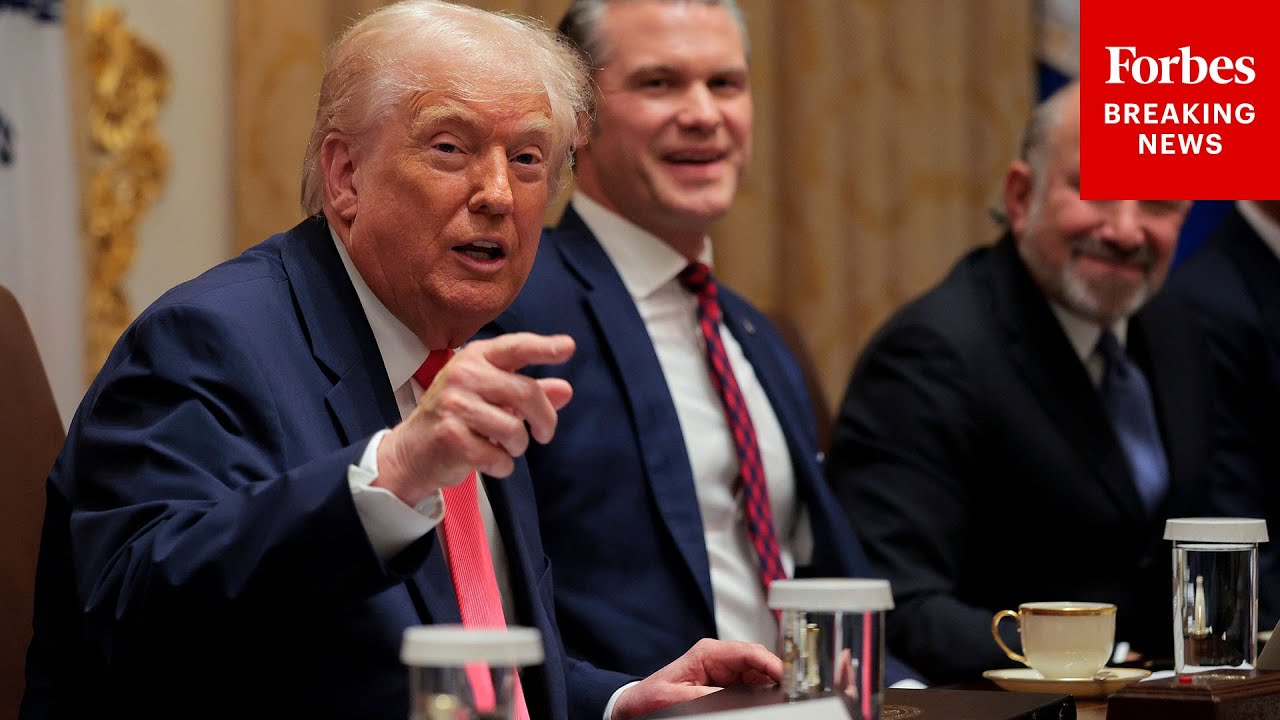 ICYMI: Trump Holds Final Cabinet Meeting Of 2025, Takes Questions From Reporters