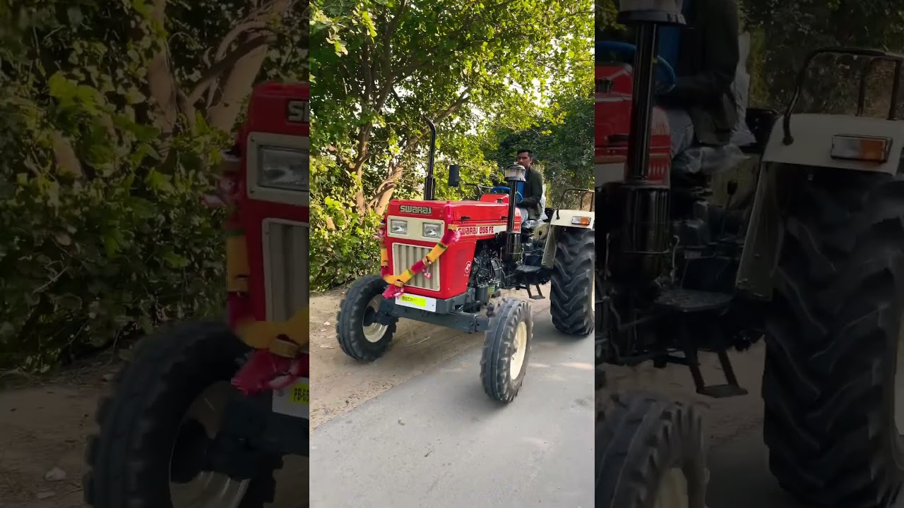 Red Swaraj 855 #swaraj #swarajtractor #swaraj855 #tractor #tractorvideo #tranding #trending #shorts