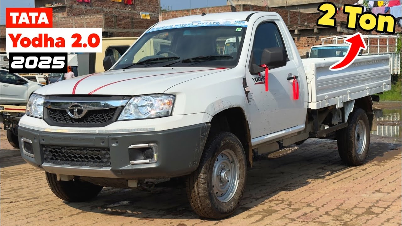 Tata Yodha 2.0 2025 | Mileage, Power & On-Road Price 🔥