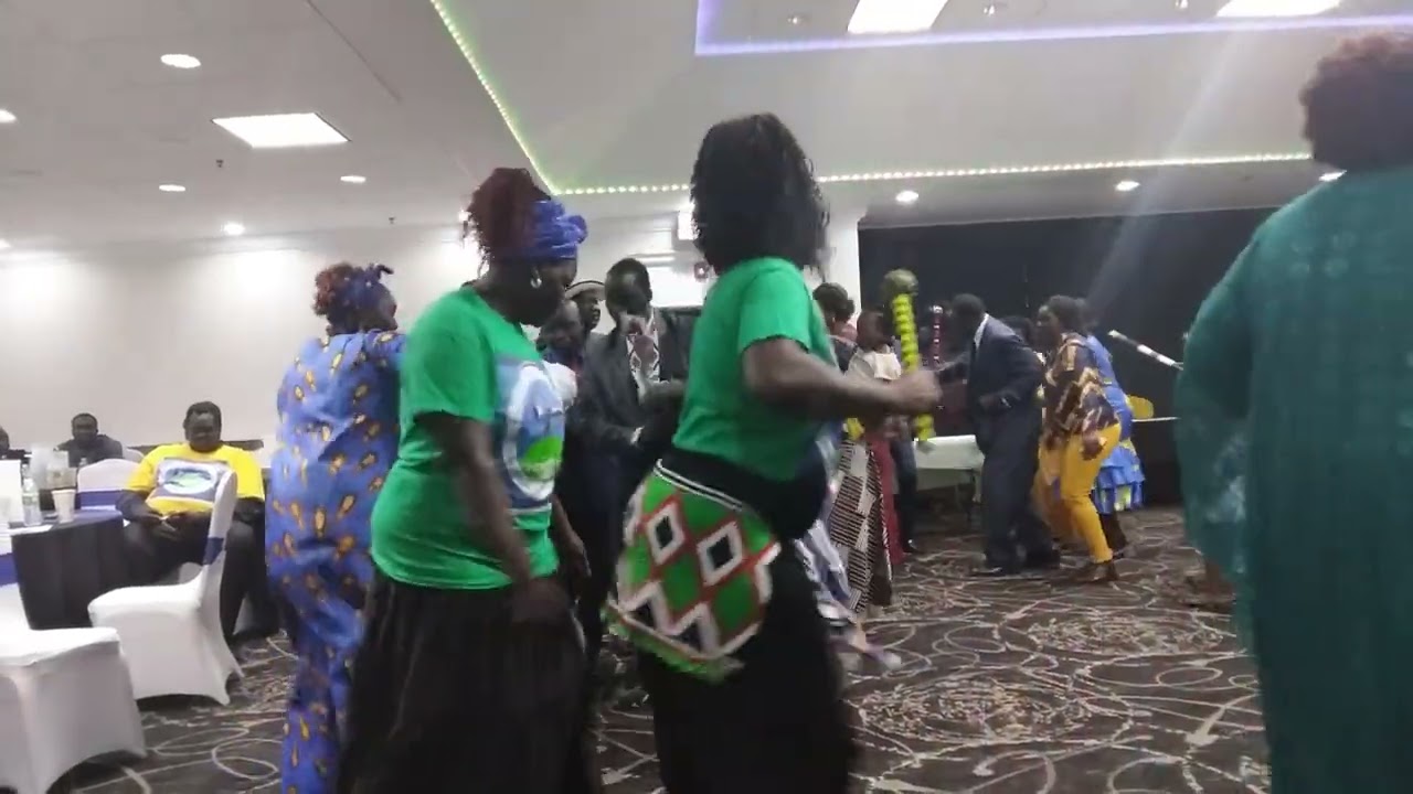 Mabaan music.  Community party