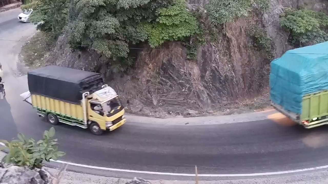 Pantauan sore menjelang malam di jalan lintas gunung tua sidimpuan hutan nabundong 