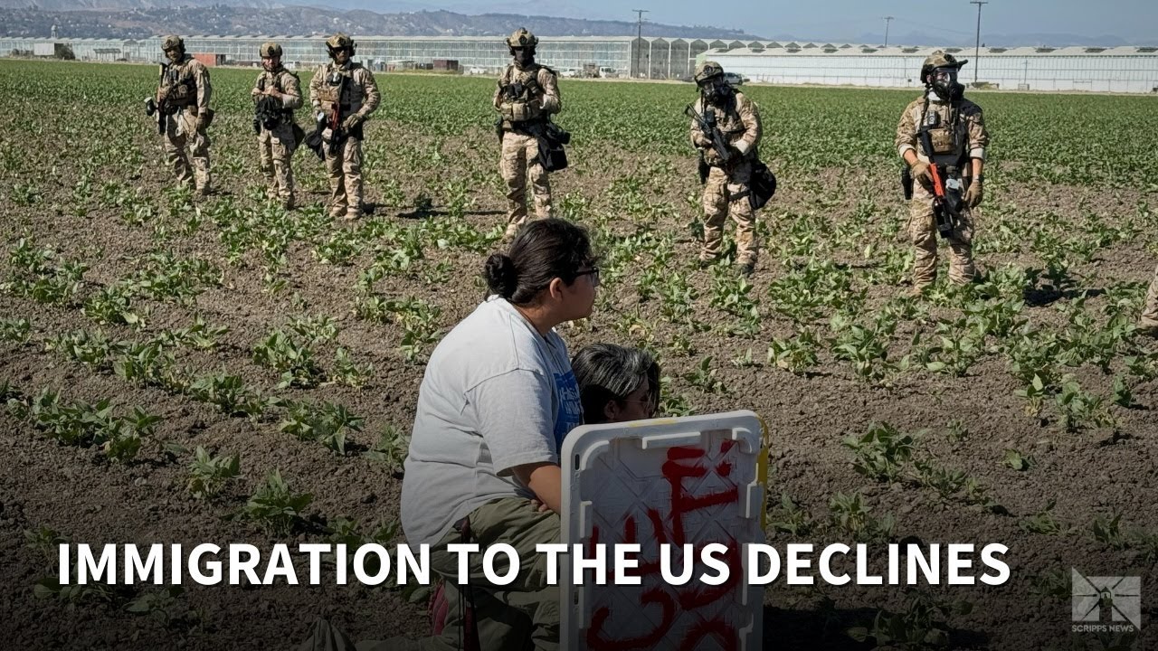 Immigrant population in the US has started to decline for the first time in years