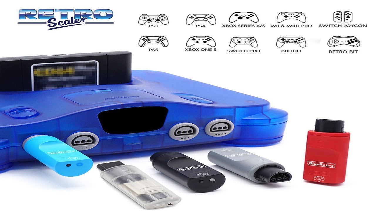 Blueretro para Nintendo 64 (Unboxing e teste no N64)