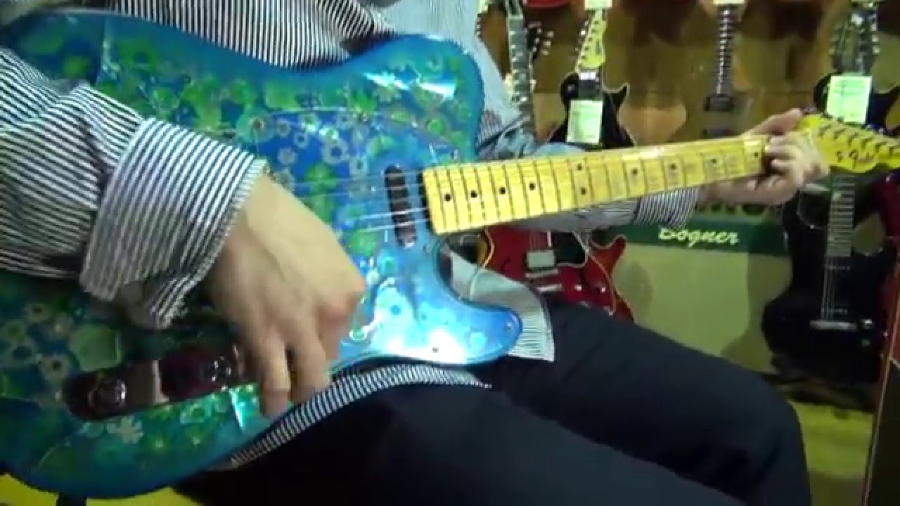 【池部楽器店】Fender Telecaster Blue Flower '68 M.Cap ＜Jan 2016 HMVG＞