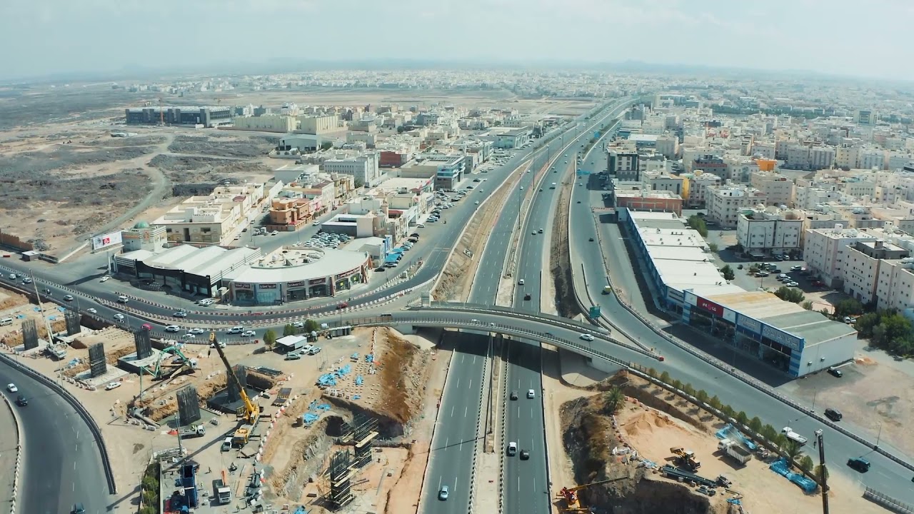 تصوير جوي لأعمال إنشاءات - المدينة المنورة