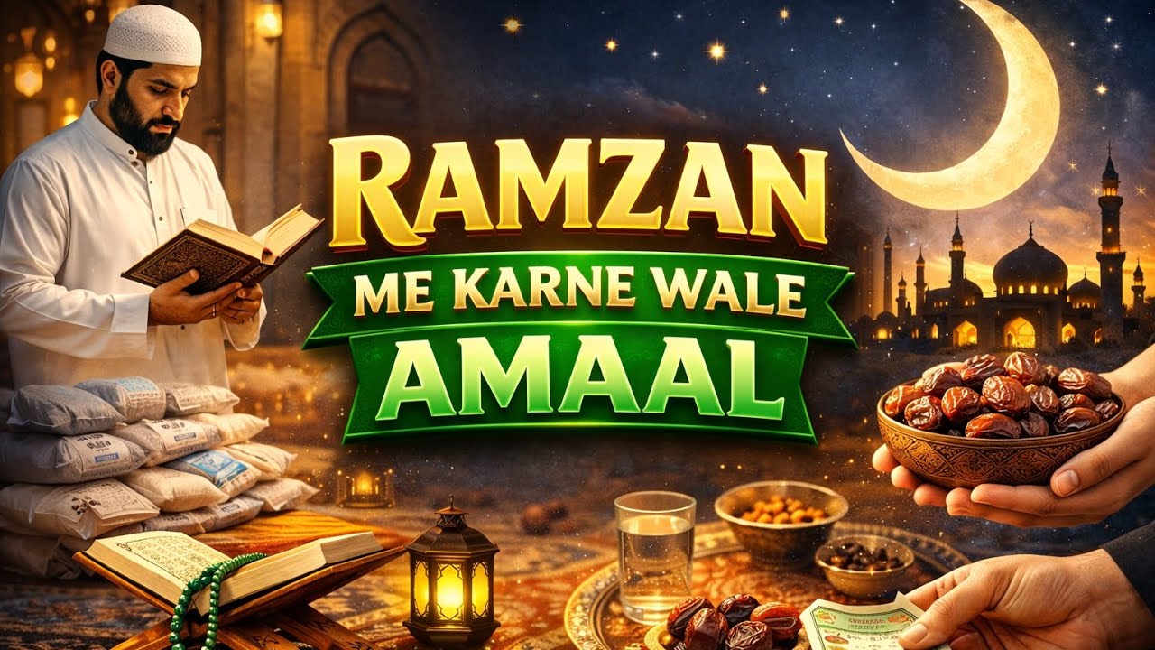 Ramzan Me Karne Wale Amaal | Is Mubarak Mahine Ko Kaise Banaye Kamyab? By Shaikh Shabaz Khan Salafi