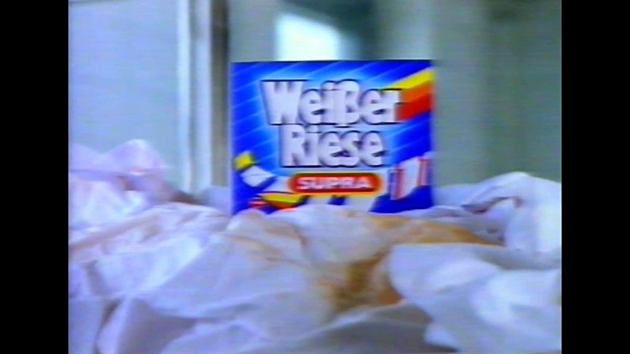 Weißer Riese Supra - Alte TV Werbung