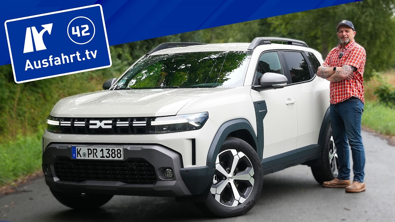 2025 Dacia Duster Hybrid 140 Journey - Kaufberatung, Test deutsch, Review, Fahrbericht Ausfahrt.tv