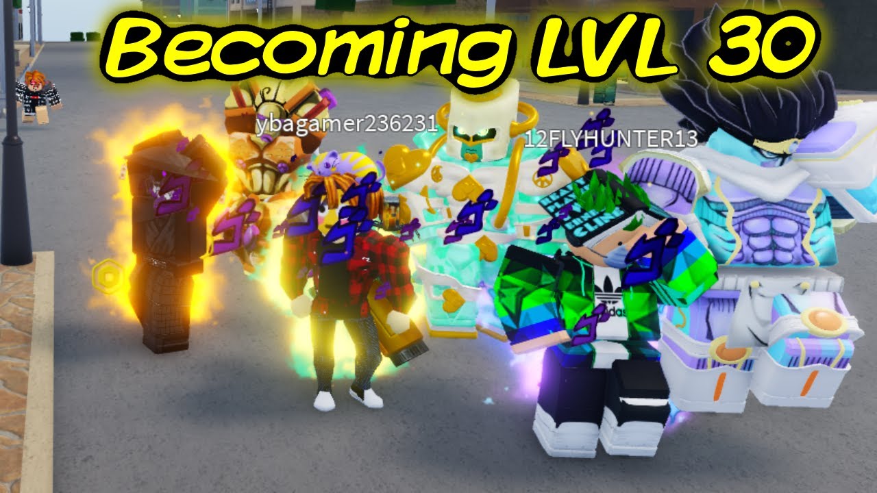 Becoming Level 30 in YBA