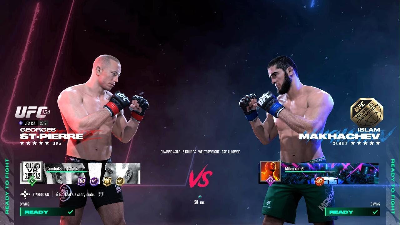 UFC 5 George St-Pierre vs Islam Makhachev