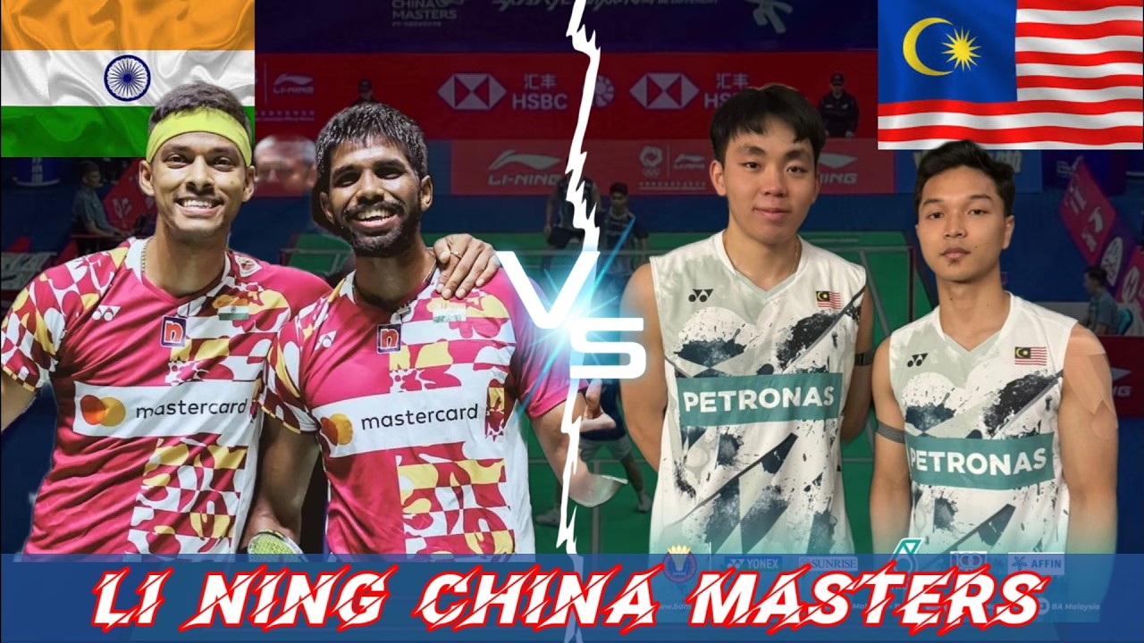 Badminton 🔥 Rankireddy/Shetty (IND) vs (MAS) Junaidi Arif/Kang Khai Xing China Masters