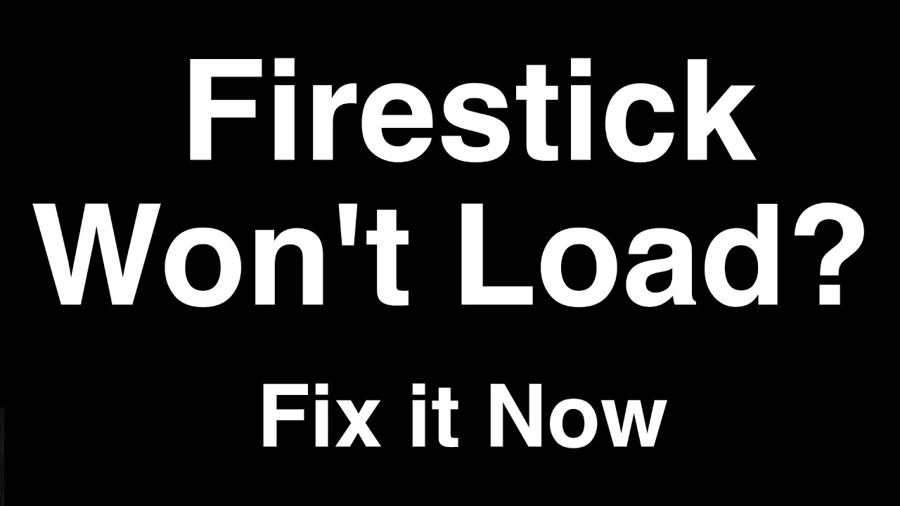 Firestick не загружается &mdash; исправьте это сейчас