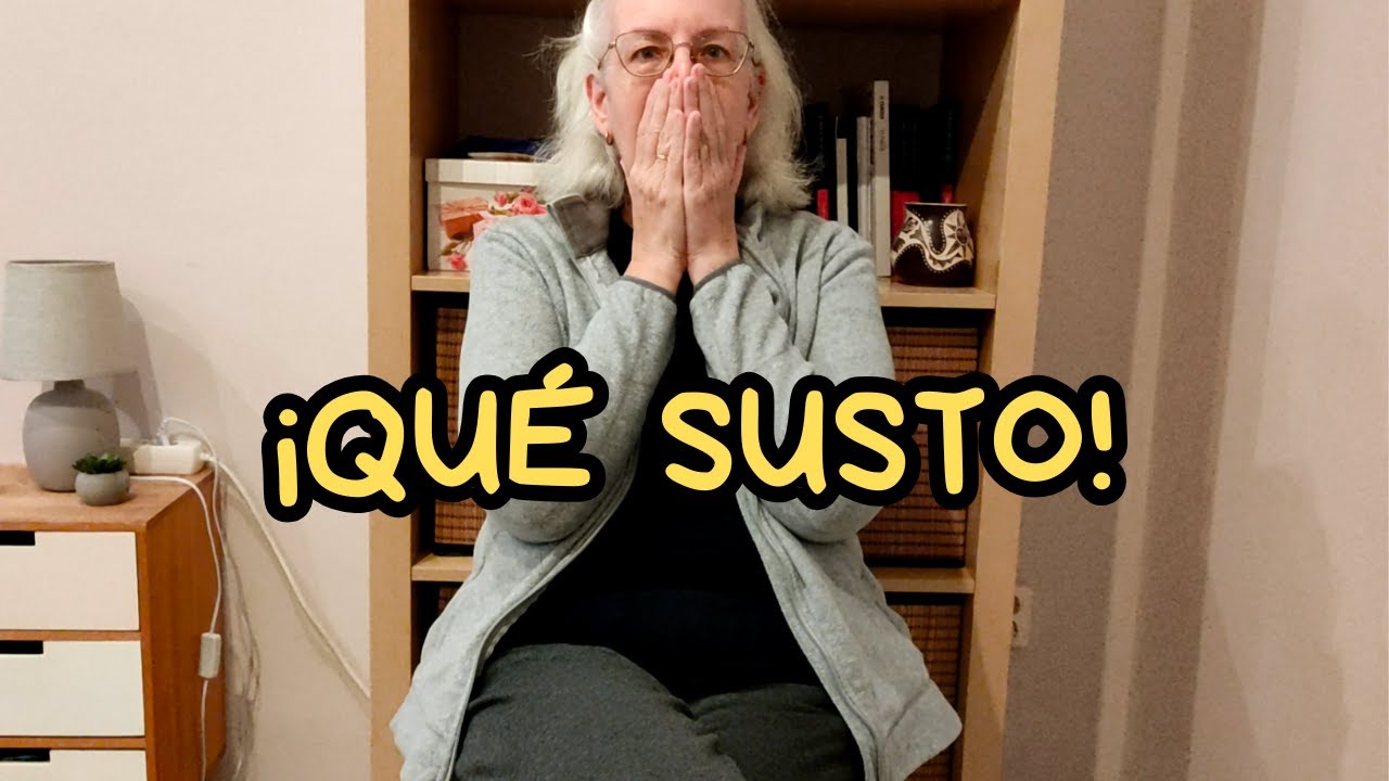 ¡Menudo susto me he llevado! ¿Crees que es exagerado?