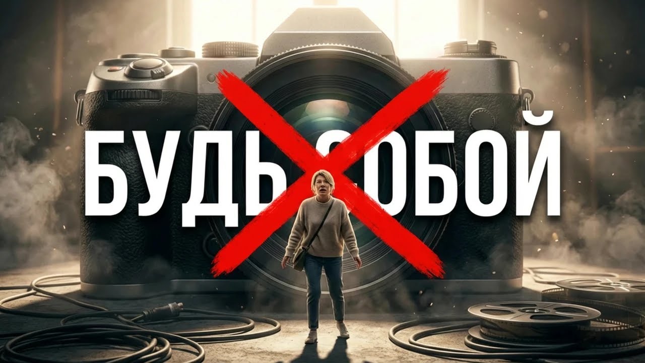 Почему 'будь собой' - худший совет | проверенные приемы съемки себя на камеру