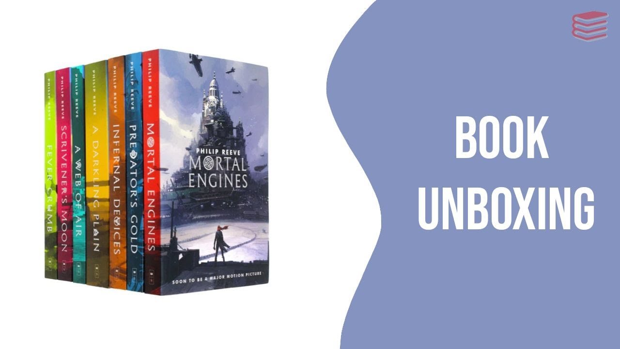 Mortal Engines 7 Book Set Collection by Philip Reeve - Book Unboxing