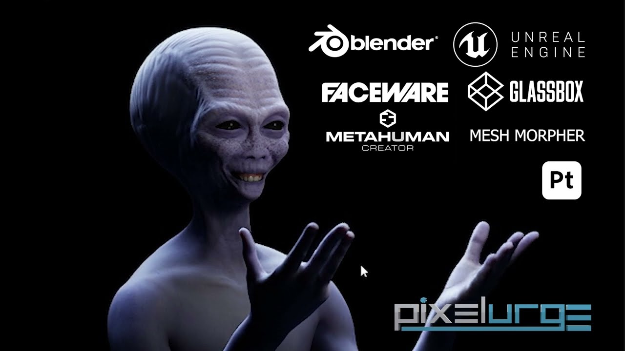 Metahuman Grey Alien Overview Process