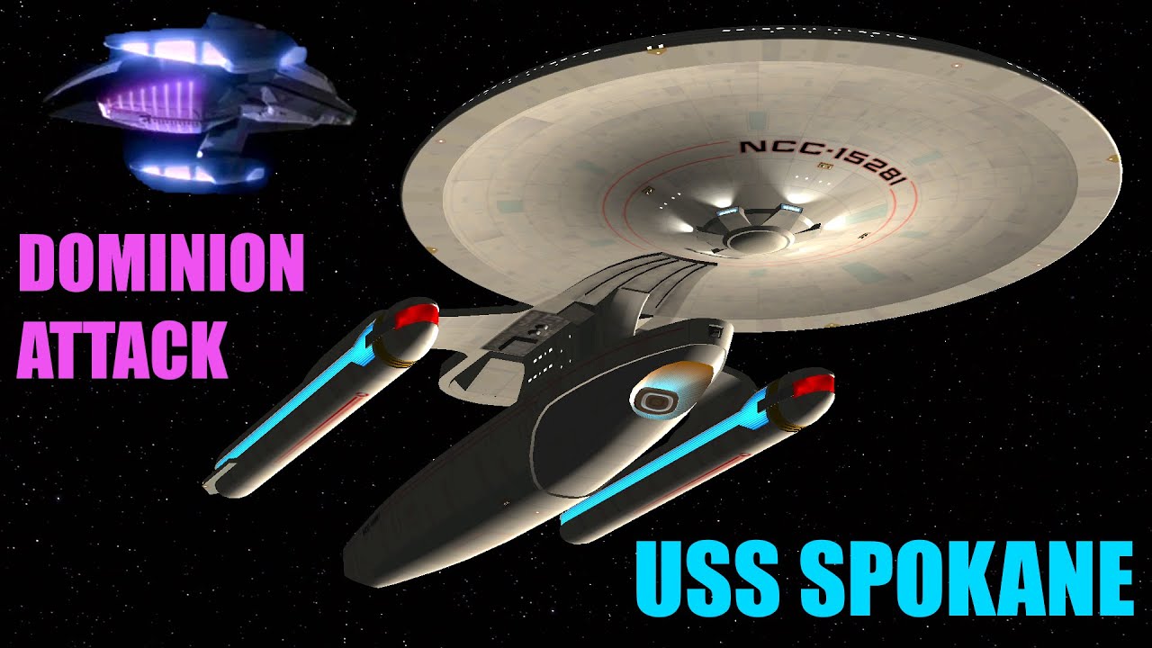 USS Spokane VS Jem'Hadar Fighter - Both Ways - Star Trek Starship Battles