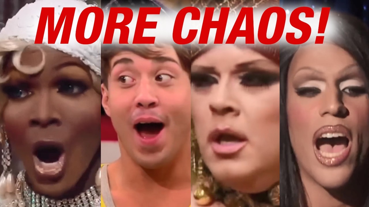 Early Drag Race Seasons Being Messy CHAOS For 30 Minutes