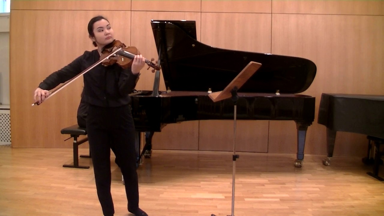 Janay Tulenova. Brahms Sonata D-Moll