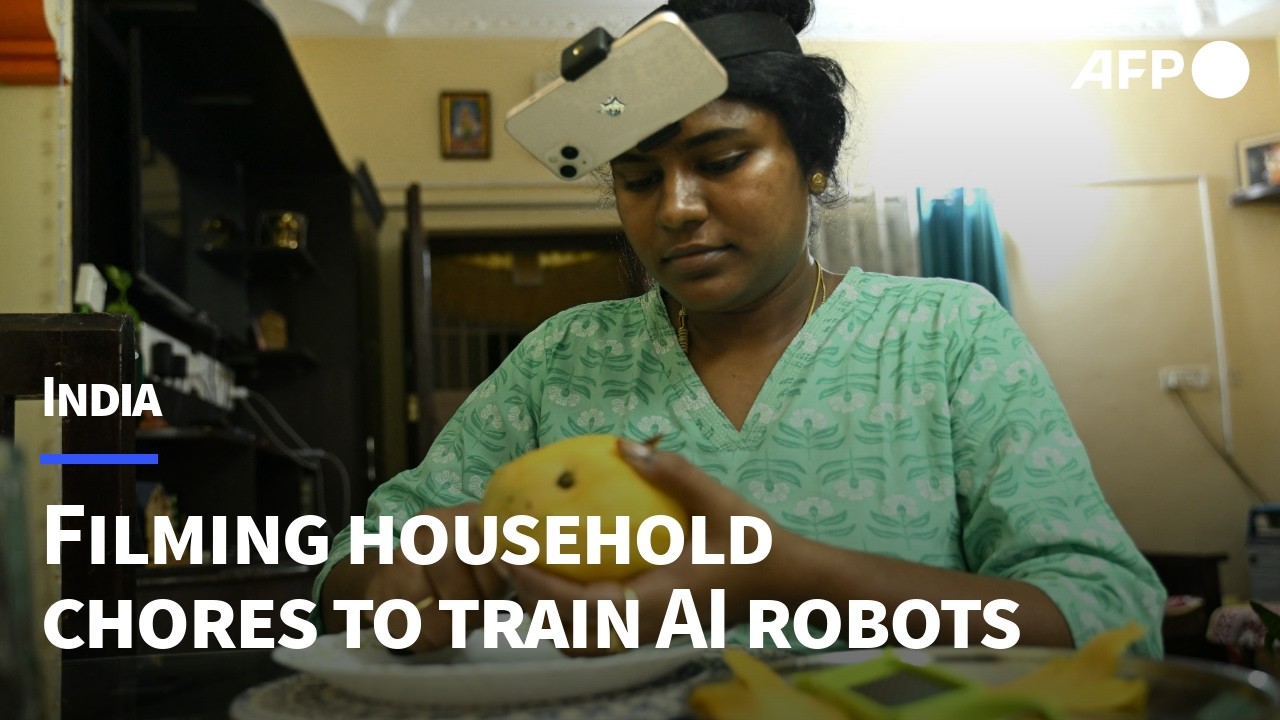 The Indian workers training AI robots to take their jobs | AFP