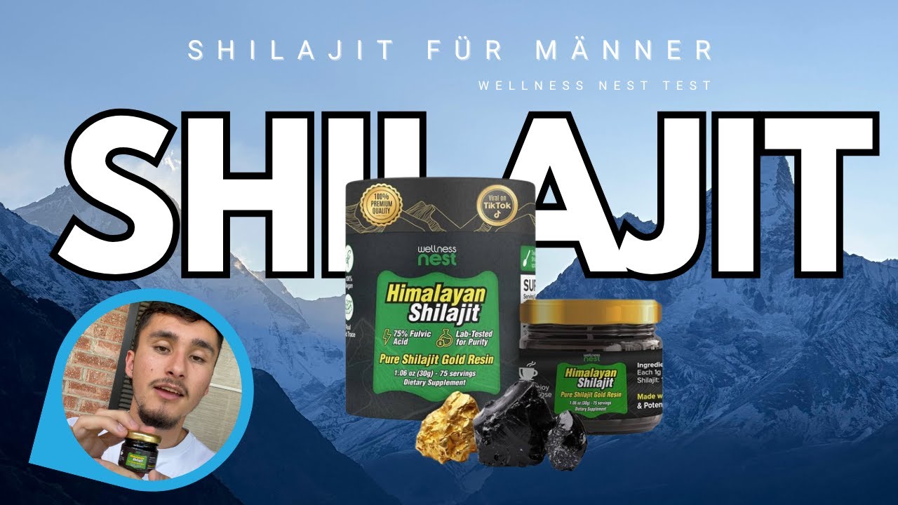 Shilajit f&uuml;r M&auml;nner: Mehr Energie, Libido & Testosteron &ndash; Mein Wellness Nest Test 2025