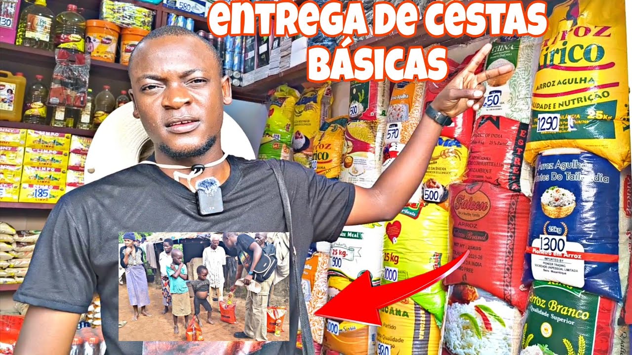 Ajudando 3 Famílias com Cestas Básicas | Solidariedade que Alimenta Esperança #africa #brasil 