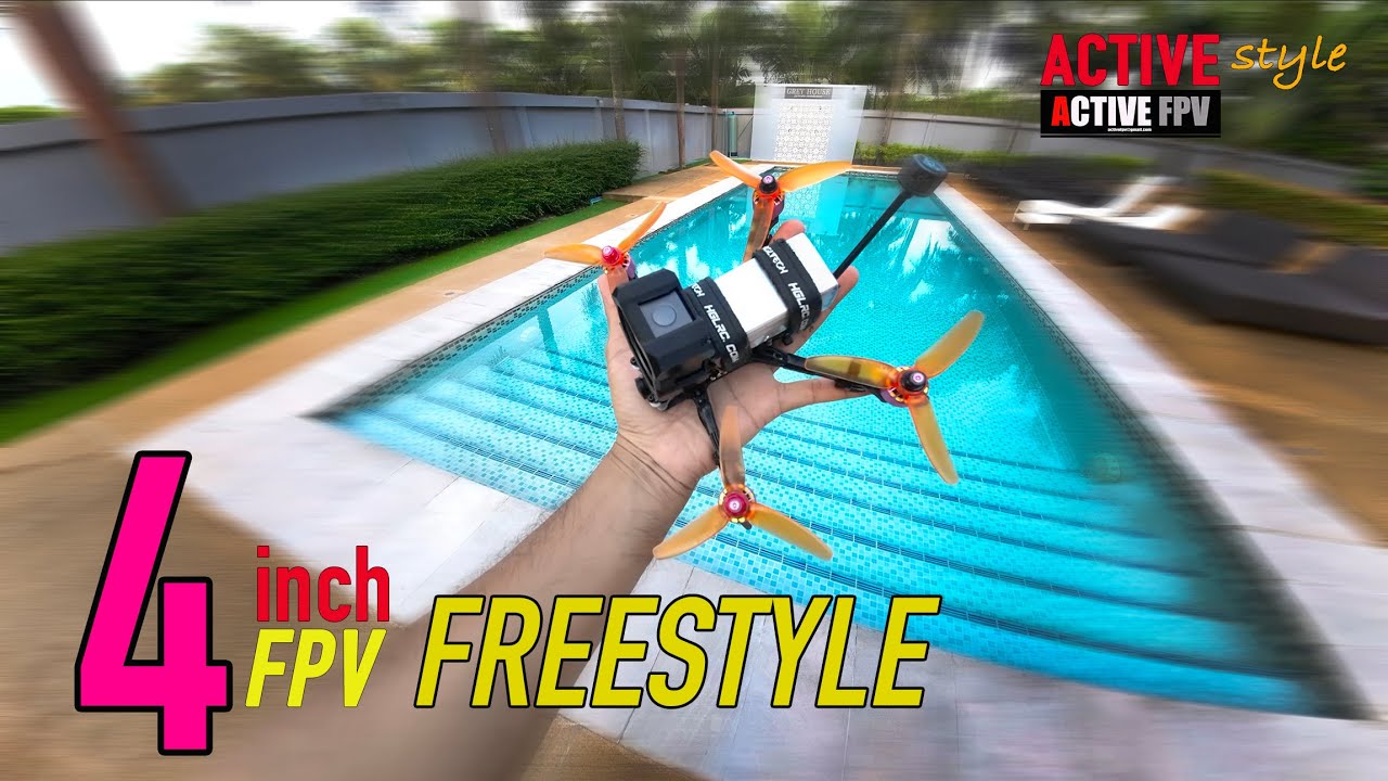 4 INCH FPV TESTING - DJI ACTION2 [2.7K]