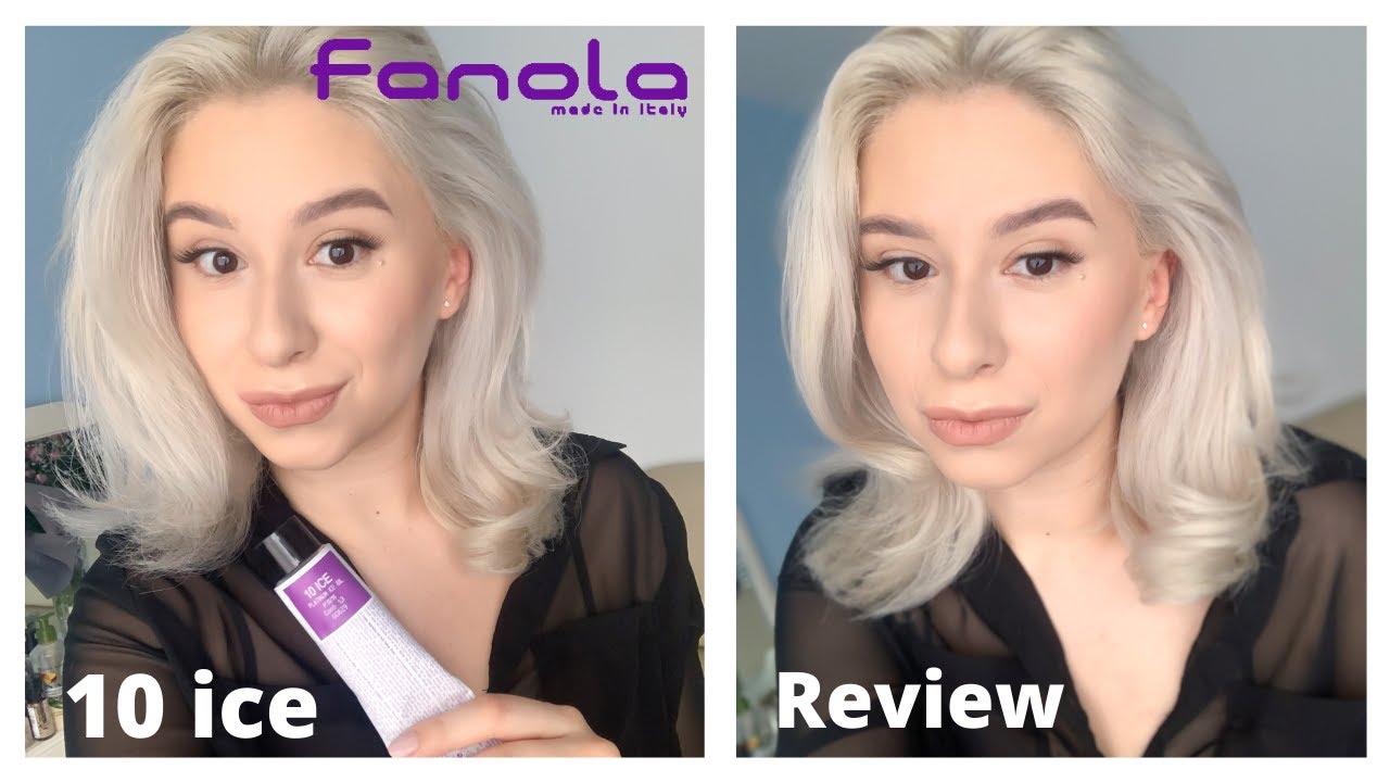 Обзор Fanola No Yellow 10 Platinum Ice (+3 теста на стирку)