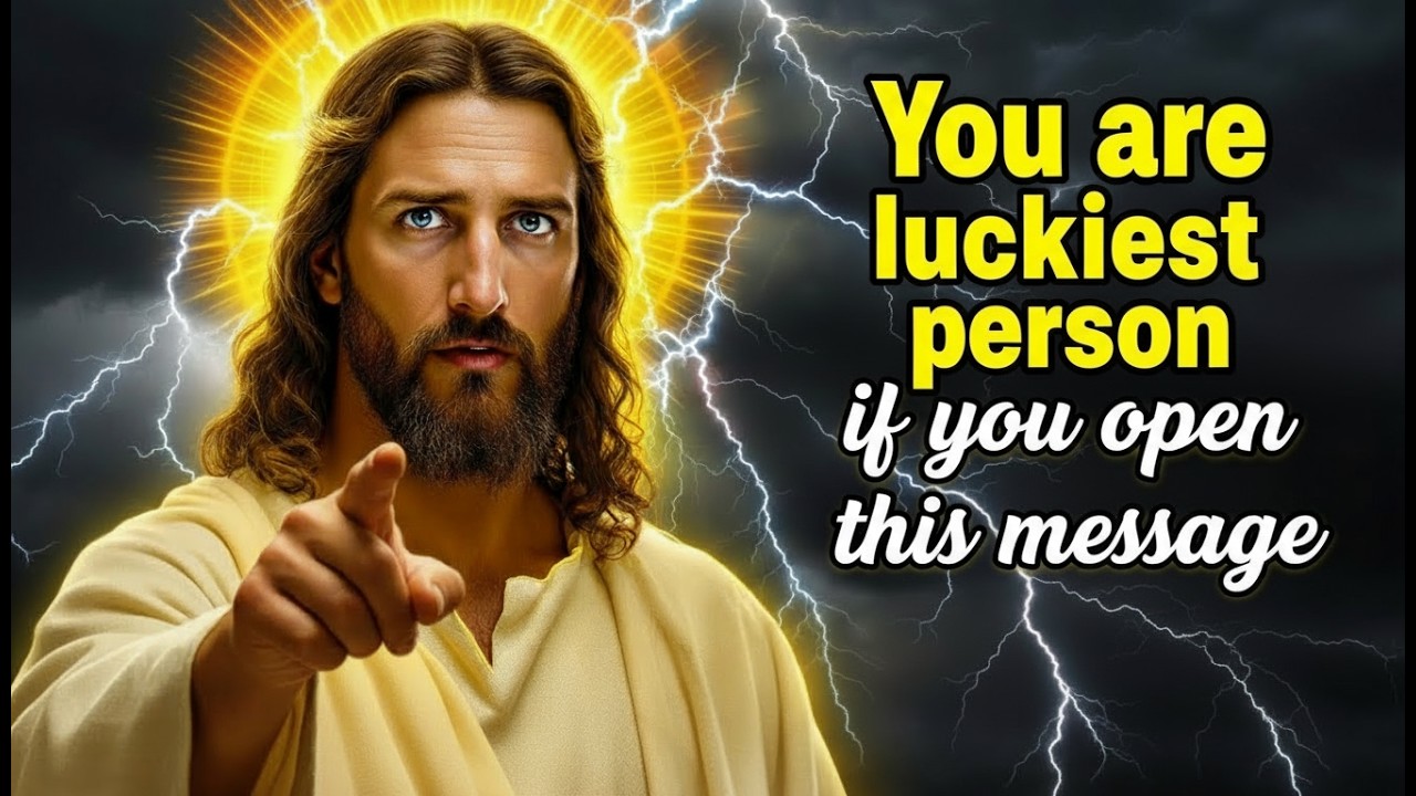 God says: You&rsquo;ve been chosen&mdash;your lucky message is here! | God's message today | God message for me