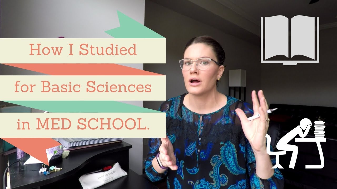 HOW I STUDIED FOR BASIC SCIENCES IN MED SCHOOL | From D1 to Dr