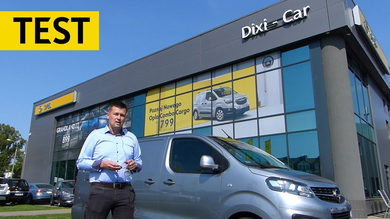 TEST Nowe Vivaro C 2.0 122KM 2019 2020 | OPEL Dixi-Car