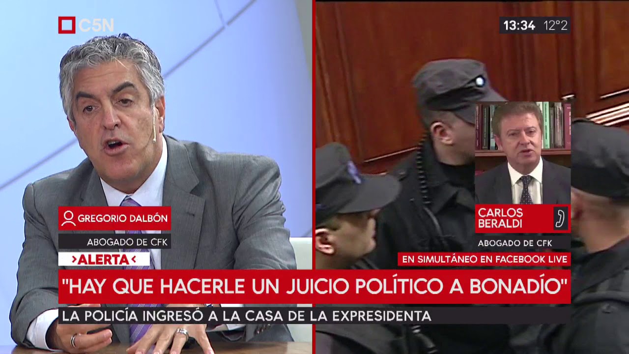 Hablan Beraldi y Dalbon, ambos abogados de Cristina Kirchner