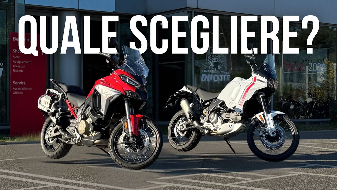 Multistrada V4S vs Desert X: qual è la miglior adventure Ducati?