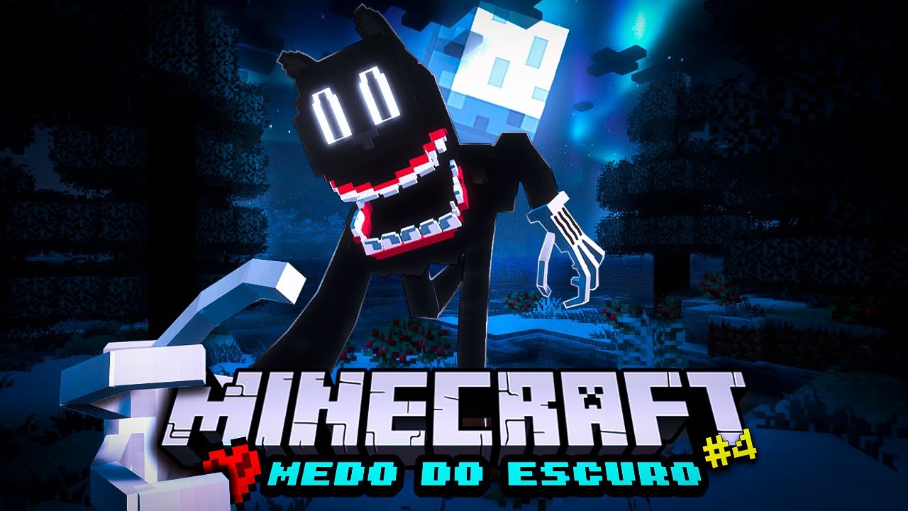CARTOON CAT a anima&ccedil;&atilde;o ASSUSTADORA! MINECRAFT HARDCORE - Medo do Escuro #4