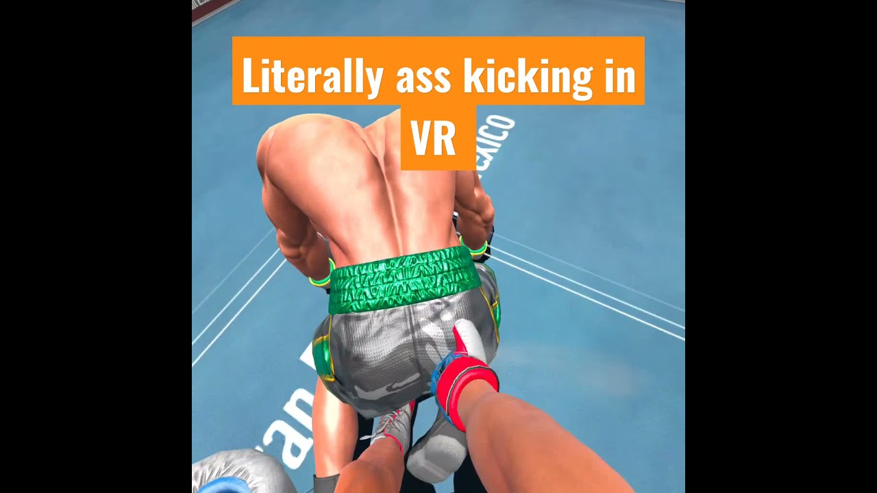 Literally ass kicking (punching) in VR 😂