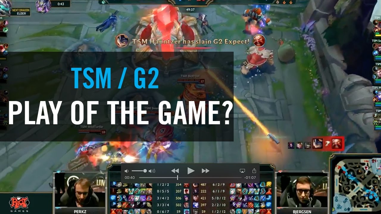 Watch the insane ending of TSM vs. G2 at MSI 2017