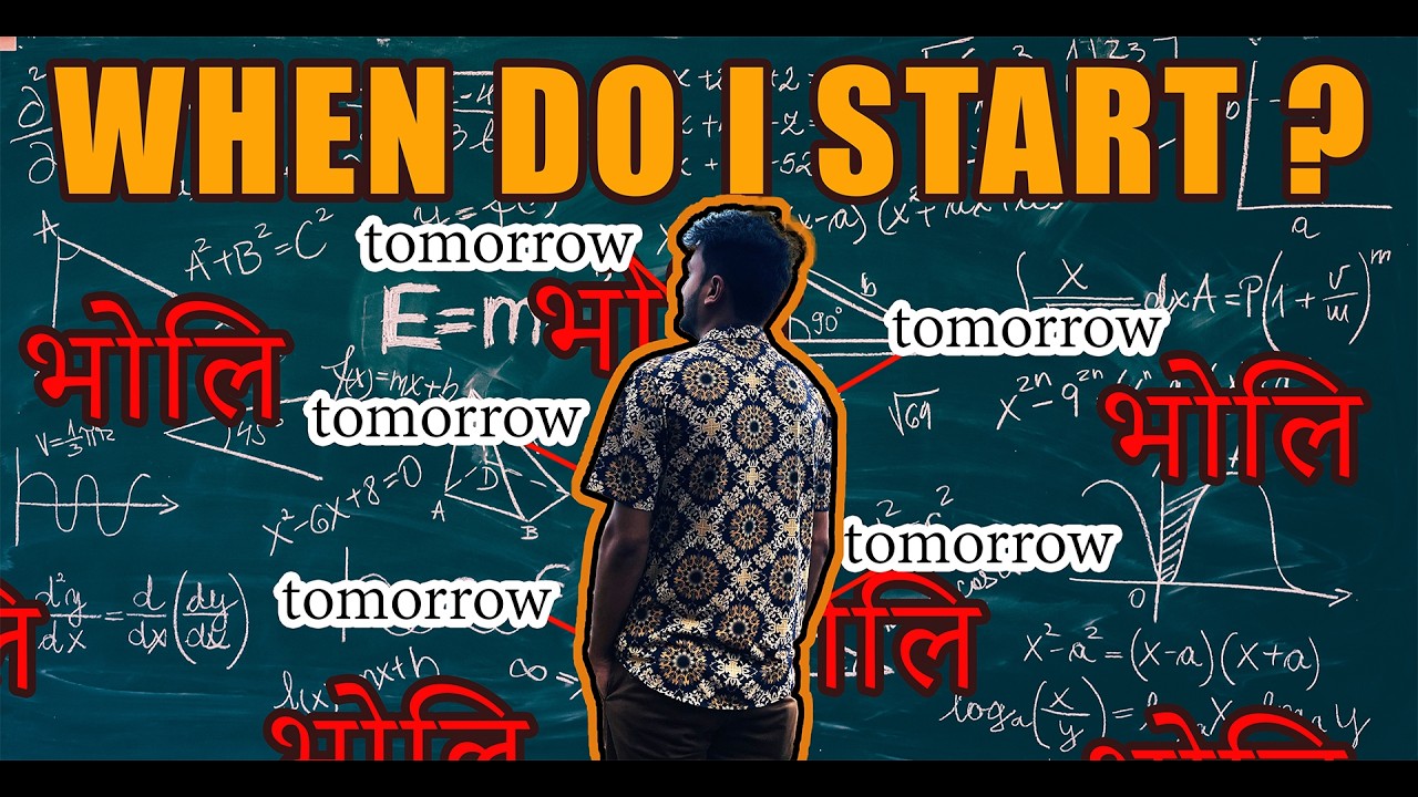Kaile? | भोलि ? ki आज | A courage to Start Today