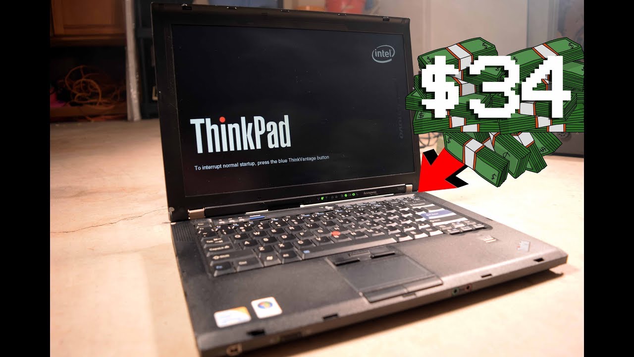 The $34 Lenovo Thinkpad T400 Student Office Laptop: eBay Finds