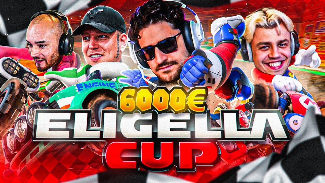 6000 EURO MARIO KART CUP MIT DER GANZEN TRUPPE!😍🎮 mit Monte, Papaplatte, Danny, Marli und Co.