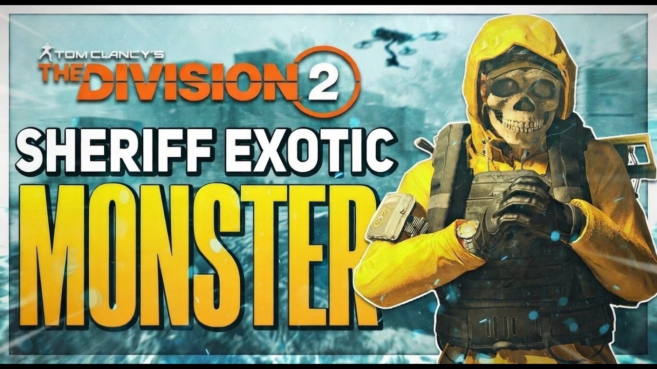 *NEW EXOTIC SHOTGUN IS AMAZING* The Division 2: Sheriff Tank Build with 1M Base Damage & 1.8M Armor